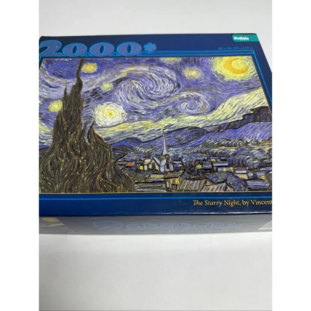 Buffalo Games Vincent Van Gogh Starry Night 2000 Pieces See Description